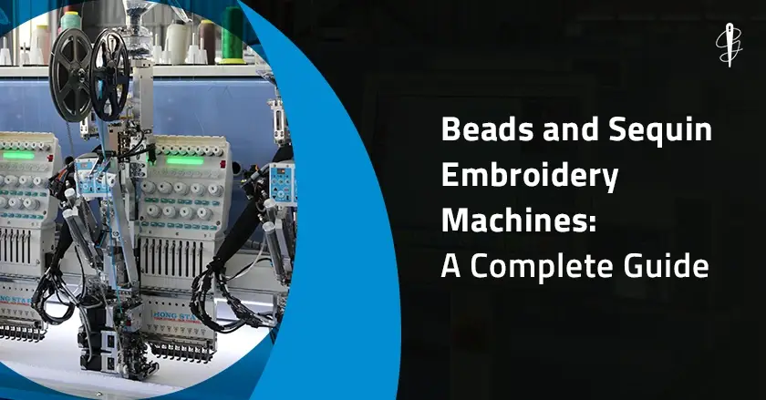 Beads and Sequin Embroidery Machine