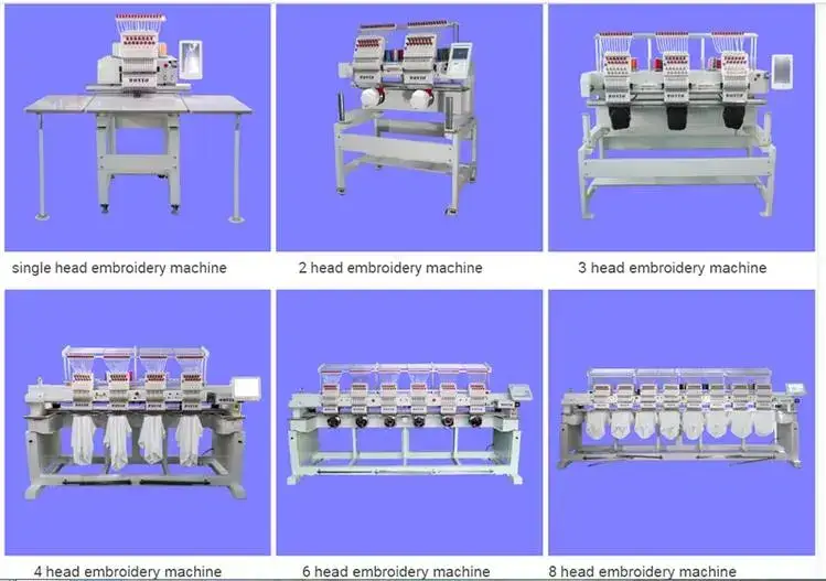 Types of Embroidery Machines